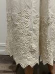 Off white embroidered Palazzo Pant
