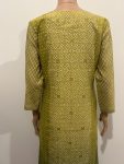 Shiny Green Silk Kurti