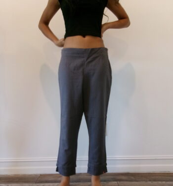 Flowy Gray Cropped Pants